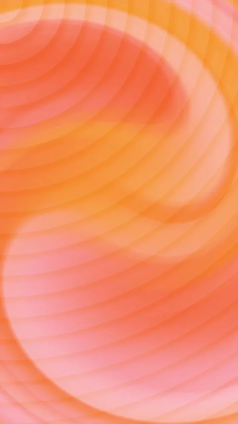 Abstract Peach Orange Swirl Gradient Background Motion Loop Video stock 343579753