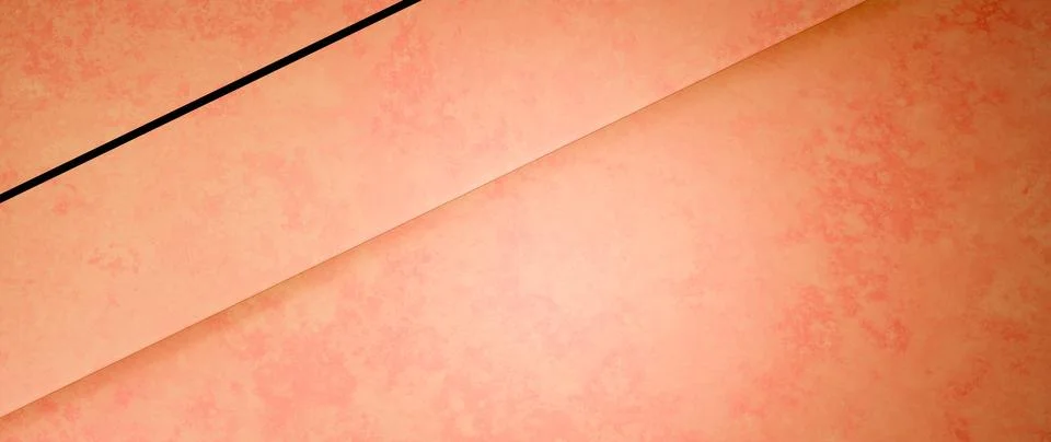 Abstract Peach Paper Texture with Subtle Mottled Pattern and Sharp Diagonal.. Stock Photos