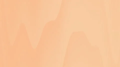 Abstract Peach Waves Flowing in Soft Minimal Background Stock-Footage 334492322
