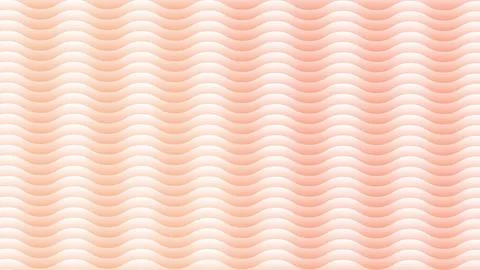 Abstract peachcolored wavy line pattern background Ilustración de archivo