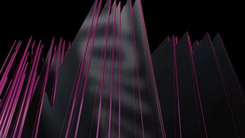 Abstract Peaks Stock Footage 98586715