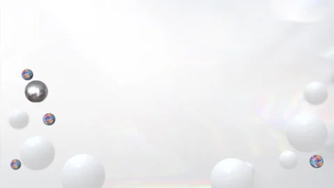 Abstract Pearl Loop light background Video stock 248820963