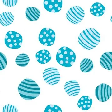 Abstract pebble seamless pattern. Hand drawn stones wallpaper. イラスト素材