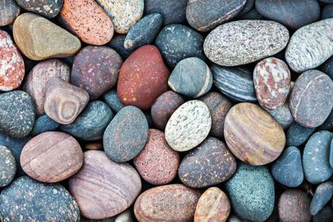 Abstract pebble stones background Stock Photos