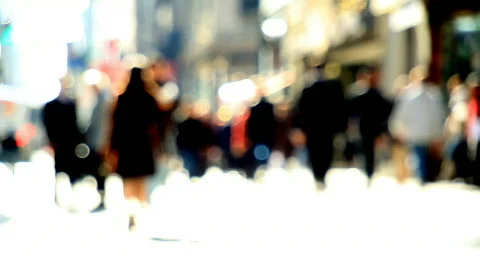 Abstract pedestrians Video stock 630496