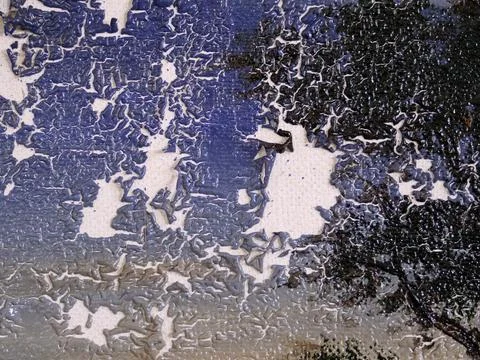 Abstract Peeling Paint Texture Background with Distressed Grunge Pattern Stock Photos