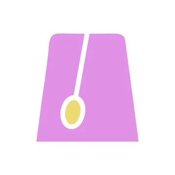 Abstract pendulum illustration showcasing simplicity and contemporary desig.. Stock Illustration