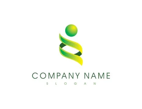 ABSTRACT PEOPLE LOGO Stock Illustration