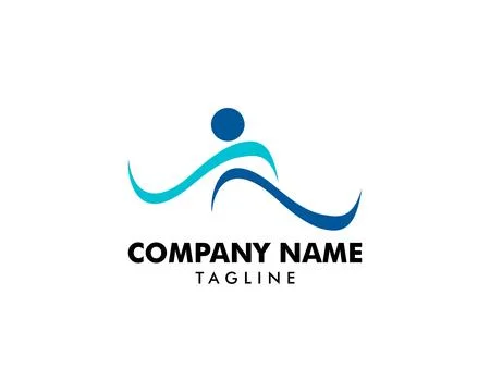 Abstract people logo Stock Illustration