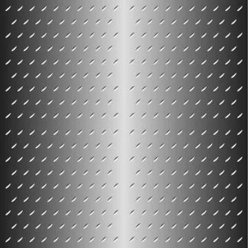 Abstract perforated metal surface / sheet. Studded, punctured metal. Dimples  Stock Illustration