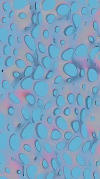 Abstract Perforated Pattern with Gradient Colors on Blue Background.. イラスト素材