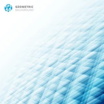 Abstract perspective geometric hexagon pattern blue background, Creative desi Stock Illustration