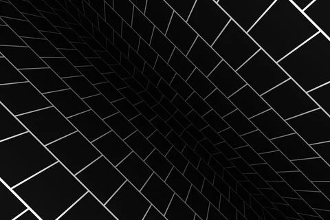 Abstract perspective lines background. Vector. Stock Illustration