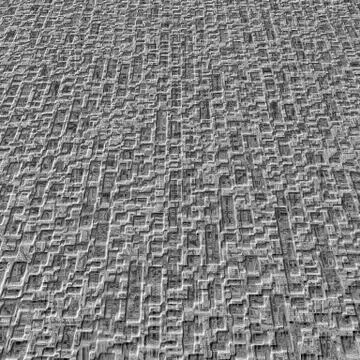 Abstract perspective texture simulating 3D design Stock Illustration