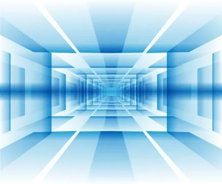 Abstract perspective vector background for technology design projects Stock Illustration