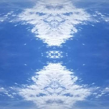 Abstract Photo Collage of Dramatic Cloudscape Sky 7 Stock Photos