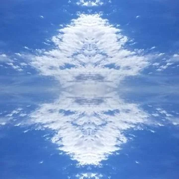 Abstract Photo Collage of Dramatic Cloudscape Sky 9 Stock Photos