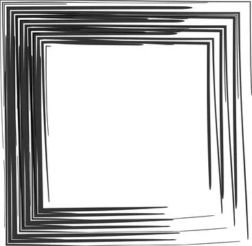 Abstract photo, frames vintage, frame hand drawn brushes grunge  background Illustrazione stock
