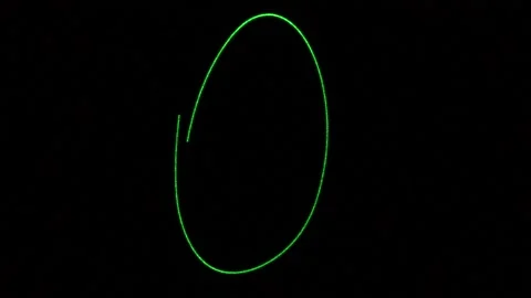 Abstract physiogram green laser light video 動画素材 148750069