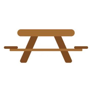 Abstract picnic object Stock Illustration