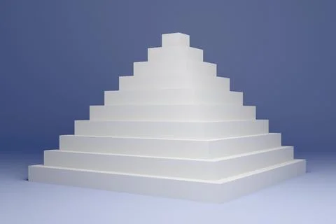 Abstract picture. It's not an easy climb. A steep path to the pinnacle of suc Stock Illustration