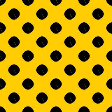 Abstract pie chart for business pattern vector Illustrazione stock