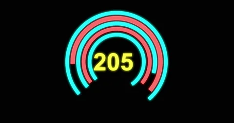 Abstract pie Chart hud element. 365 day project concept Stock Footage 135354273