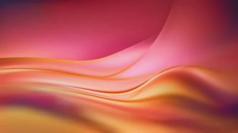 Abstract Pink 3D Background Abstract 3D Background with Bright Wave in Pin... Stock Photos