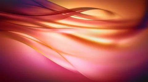 Abstract Pink 3D Background Stock Illustration