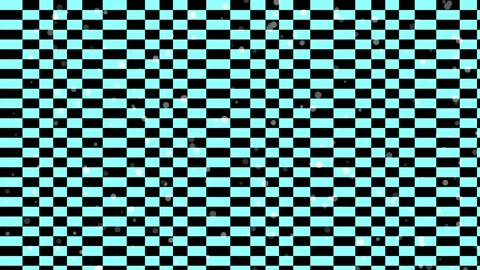 Abstract pink and black checkerboard grid pattern with sparkling dots Stock Footage 336533063