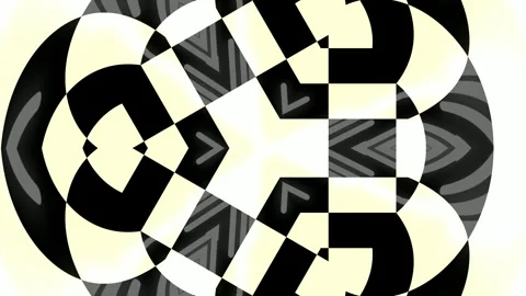 Abstract pink and black geometric pattern background for design projects Stock Footage 337567741