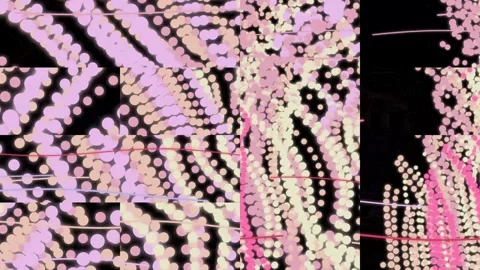 Abstract Pink and Black Patterned Background. Stock-Footage 329927462