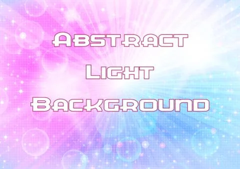 Abstract Pink and Blue Background Stock Illustration