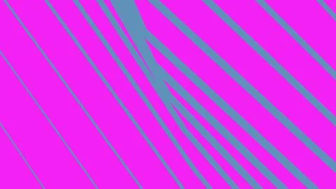 Abstract pink and blue diagonal stripes pattern Stockillustratie