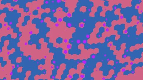 Abstract pink and blue liquid camouflage pattern background Stock Illustration