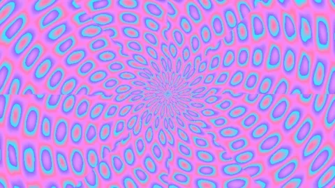 Abstract Pink and Blue Spiral Pattern Stock Footage 340986962