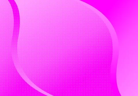 Abstract pink and magenta gradient background with flowing wavy curves and .. Illustrazione stock