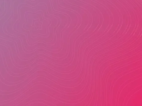 Abstract Pink and Purple Gradient Background Featuring White Topographic Co.. Stock Illustration