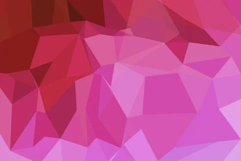 Abstract pink and red geometric shapes pattern background Stock Photos