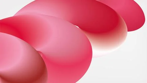 Abstract Pink and Red Gradient Swirl Background Stock Illustration