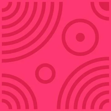 Abstract pink and red pattern with circles. Round Circle Dots. Network Desi.. Stock Illustration