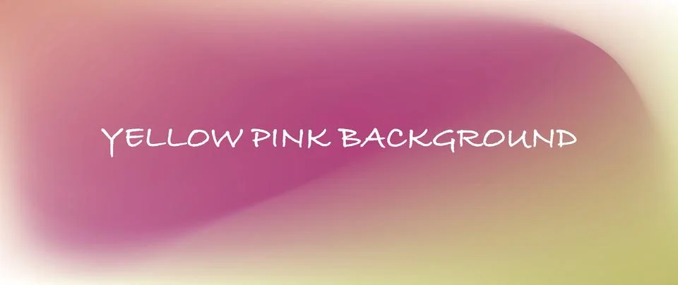 Abstract pink and yellow gradient background. Nature gradient background Illustrazione stock