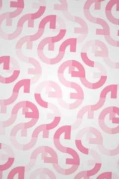 Abstract Pink Arrow Pattern Stock Photos