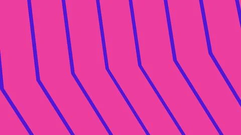 Abstract pink background with blue diagonal parallel lines 스톡 일러스트