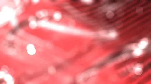 Abstract Pink Background With Blurred Lights And Bokeh Effects Stock Footage 296979936