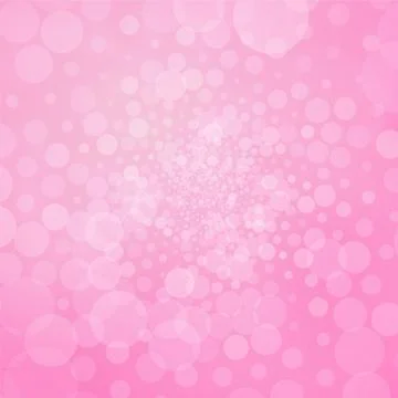 Abstract pink background with bubbles Stock Illustration