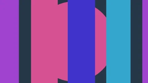 Abstract pink background with dynamic blue shape transition Stock Footage 326175663