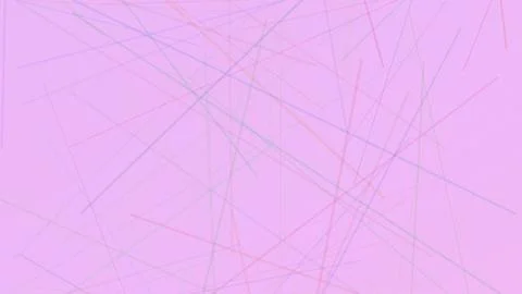 Abstract pink background featuring minimalist intersecting thin lines, crea.. Illustration