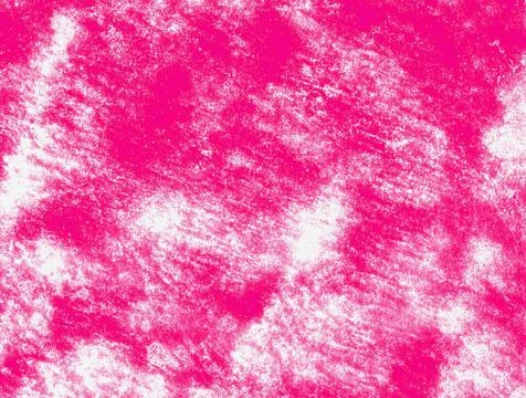 Abstract pink background with hand-painted texture of clouds. Stock Illustration