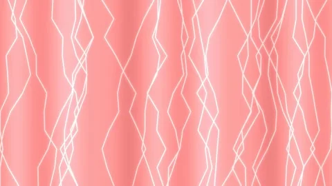 Abstract pink background with modern geometric line art wave pattern Stock Footage 336539304